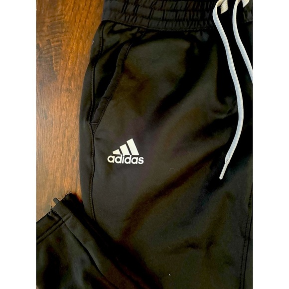 Adidas‎ PrimegreenTraining Pants Slim Fit Track Zippered Ankle Black Women's - Picture 3 of 10
